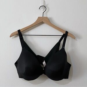 Cacique Bra - 38D Black Underwire Backsmoother